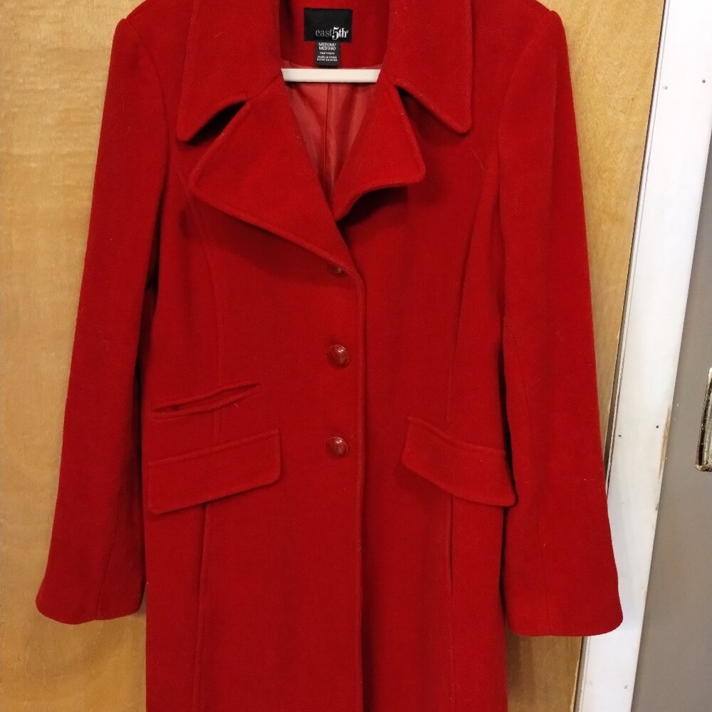 East5th Red Women's Winter Coat